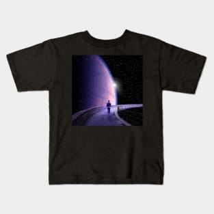 A Walk in Space Kids T-Shirt